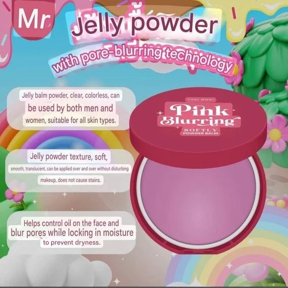 Pink Blurring Softly Powder Balm TRENDING - Picture 6 of 6